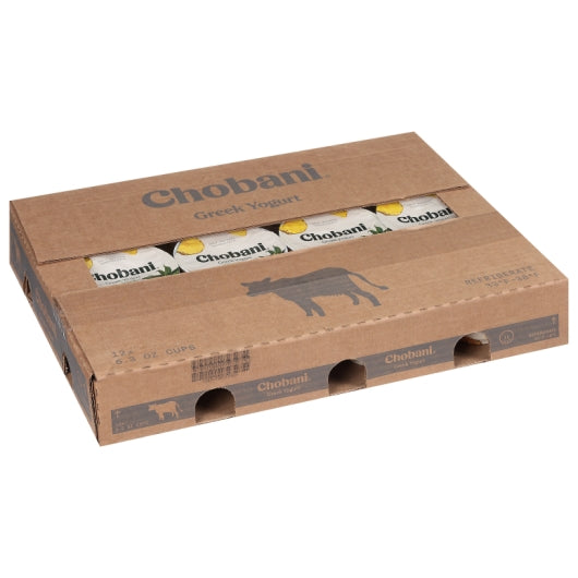 Chobani Pineapple On The Bottom Low Fat Greek Yogurt, 12 x 5.3 oz Case - DOT product image 5