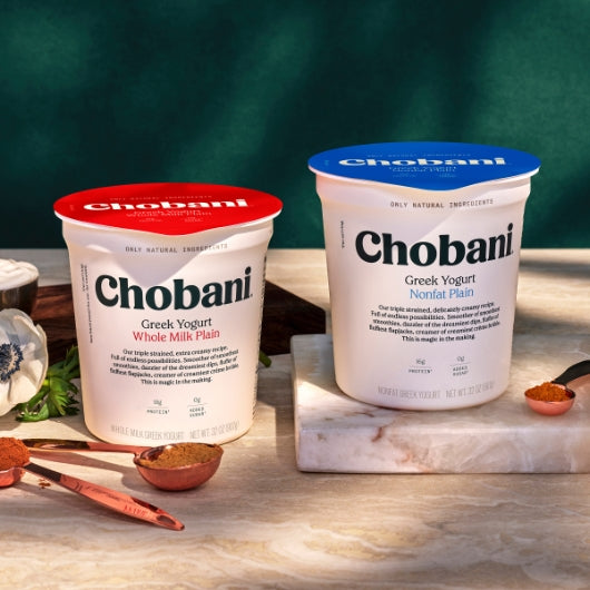 Chobani Non Fat Plain Greek Yogurt, 6 x 32 oz Case - DOT product image 4