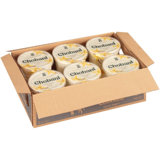 Chobani Vanilla Non Fat Greek Yogurt, 6 x 32 oz Case - DOT product image 4