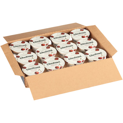 Chobani Black Cherry Greek Yogurt, 12 x 5.3 oz Case - DOT product image 3