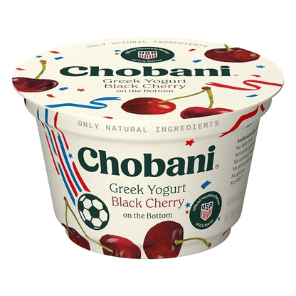 Chobani Black Cherry Greek Yogurt, 12 x 5.3 oz Case - DOT product image 6