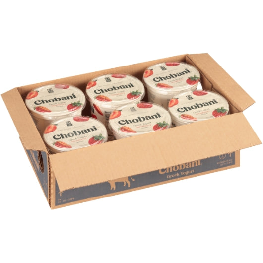 Chobani Non-Fat Strawberry Greek Yogurt, 6 x 32 oz Case - DOT product image 5