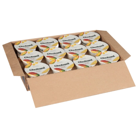 Chobani Low Fat Mango Greek Yogurt, 12 x 5.3 oz Case - DOT product image 5