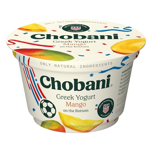 Chobani Low Fat Mango Greek Yogurt, 12 x 5.3 oz Case - DOT product image 8