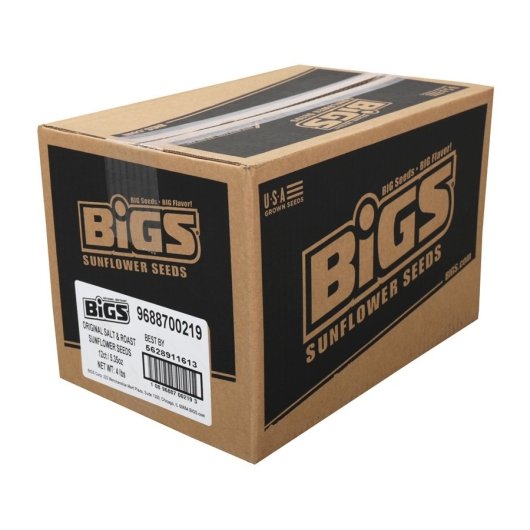 Bigs Sunflower Seeds Original Roasted & Salted, 12 x 5.35 oz Case - DOT product image 8