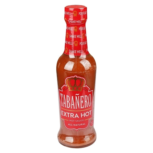 Tabanero Extra Hot Sauce, 12 x 5 fl oz Case - Condiments & Sauces
