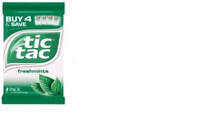 Tic Tac Freshmint Candy Bulk Set Bag, Mint Candies (4 Ounce, 24 Per Case)