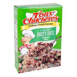 Tony Chachere Dirty Rice Mix, 40-Ounce Boxes (Pack of 8)