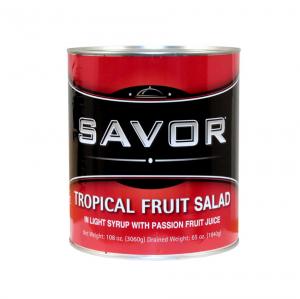 Savor 429736 Tropical Fruit Juce Cocktail Light Syrup 6-10 Can