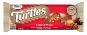 Turtles Original King Size Bar Candy, 1.76 Ounce - 144 per case.