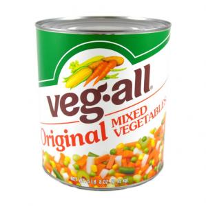 Veg-All MIXED VEGETABLE, 6 x 104 oz Case