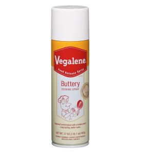 Vegalene Buttery Cooking Spray Case, 6 x 17 oz Case