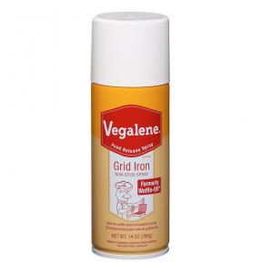 Vegalene Grid Iron Release And Pan Spray, 6 x 14 oz Case