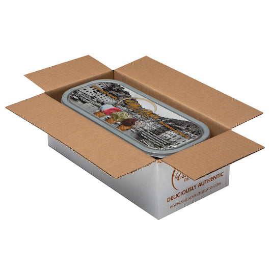 Villa Dolce TRADITIONAL COOKIES AND CREAM GELATO, 1 x 5 LT Case - GS1 open-case image