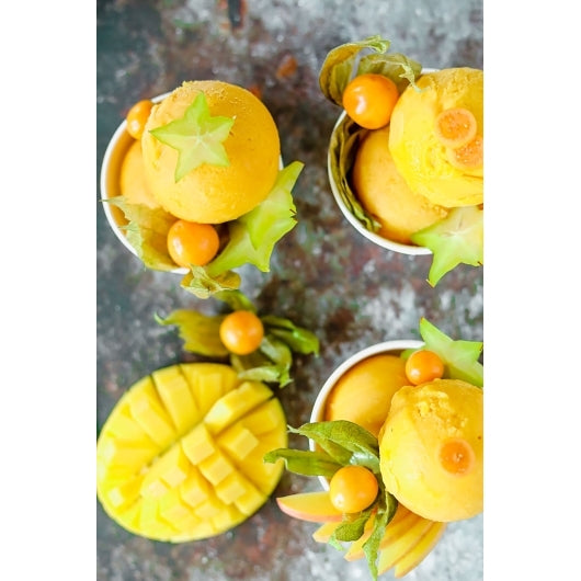 Villa Dolce Alphonso Mango Sorbet, 1 x 5 LT Case - Frozen Fruit