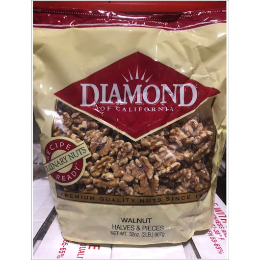 Diamond Walnuts Halve WALNUT COMBO HLV/PCS, 3 x 2 lb Case - DOT product image 8