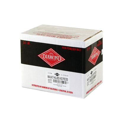 Diamond Walnuts Halve WALNUT COMBO HLV/PCS, 3 x 2 lb Case - DOT product image 6