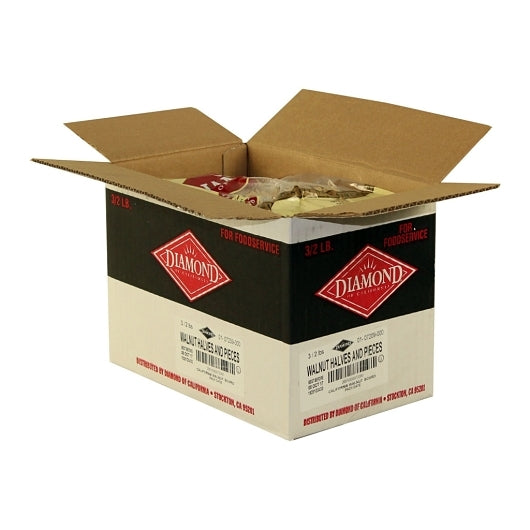 Diamond Walnuts Halve WALNUT COMBO HLV/PCS, 3 x 2 lb Case - DOT product image 4