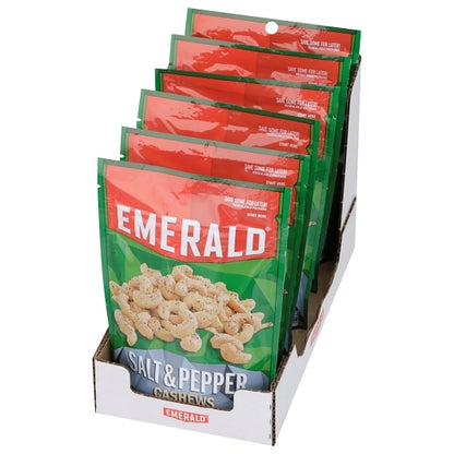Emerald Cashews Sea Salt Pepper, 6 x 5 oz Case - DOT product image 4