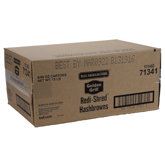 Potato Redishred Hashbrown Redi-shred Hashbrown Potato, 6 x 2.5 lb Case - DOT product image 8