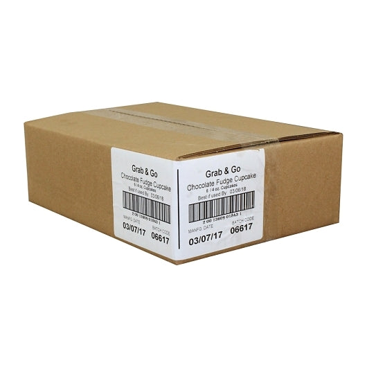Just Desserts Grab & Go Chocolate Fudge Cupcake, 6 x 4.4 oz Case - DOT product image 3