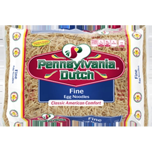 Pennsylvania Dutch Fine Egg Noodles, 12 x 12 oz Case - Pantry Ingredients
