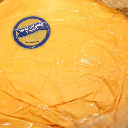 Kaukauna Sharp Cheddar Cheese, 1 x 30 lb Case - Cheese & Dairy