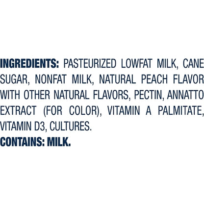 Lifeway Low Fat Peach Kefir, 6 x 32 fl oz Case - DOT product image 8