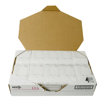 Salesbook Two-Part Carbon National Checking 3.5 Inch X 5.63 Inch 2 Part Carbon White 11 Line Salesbook, 1 x 5000 each - DOT product image 6