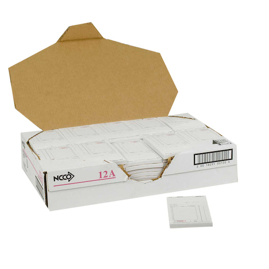 Salesbook Two-Part Carbon National Checking 3.5 Inch X 5.63 Inch 2 Part Carbon White 11 Line Salesbook, 1 x 5000 each - DOT product image 8