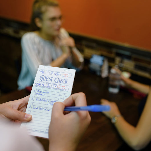 National Checking Guest National Checking Company 1 Part 16 Line Green Guest Check, 1 x 5000 each Case - DOT product image 4