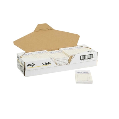 National Checking Guest National Checking 3.5 Inch X 6.75 Inch 1 Part Carbonless Salmon 13 Line Guest Check, 1 x 5000 - DOT product image 6