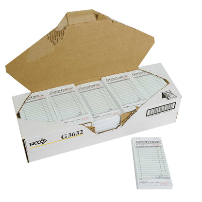 NCCO National Checking Guest Check Board, 1 x 2500 each Case - DOT product image 8