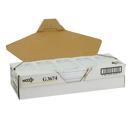 National Checking GUEST CHECK 1 PART 3.5X6.75, 1 x 2500 each Case - DOT product image 4