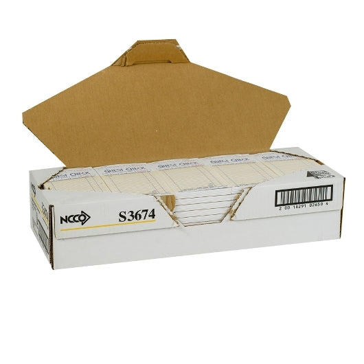 National Checking Guest National Checking 3.5 Inch X 6.75 Inch 1 Part Salmon 13 Line Guest Check, 1 x 2500 each Case - DOT product image 4