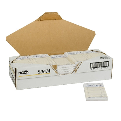 National Checking Guest National Checking 3.5 Inch X 6.75 Inch 1 Part Salmon 13 Line Guest Check, 1 x 2500 each Case - DOT product image 7