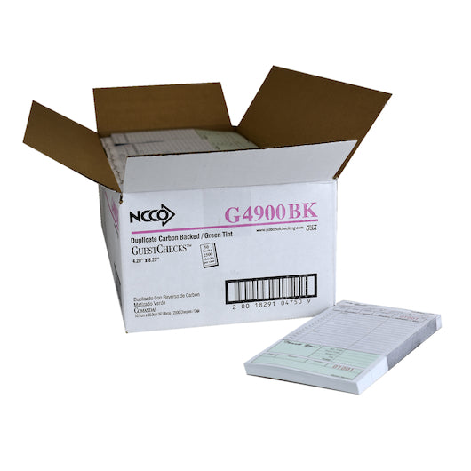 Magnolia Evaporated Milk GUEST CHECK 2 PART CARBON GREEN, 50 x 50 x 1 each Case - DOT product image 6
