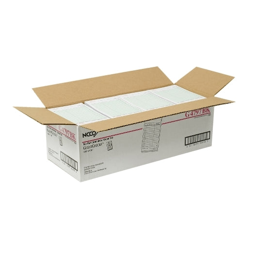National Checking Guest National Checking 4.25 Inch X 7.25 Inch 2 Part Green Carbonless 13 Line Guest Check, 1 x 2000 - DOT product image 3