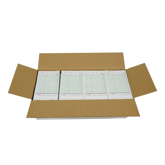 National Checking Guest National Checking 4.25 Inch X 7.25 Inch 2 Part Green Carbonless 13 Line Guest Check, 1 x 2000 - DOT product image 4