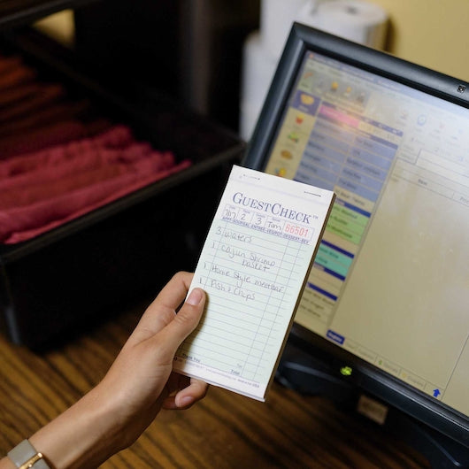 (Price/Pack)National Checking 108-50 Guest Check No Carbon 2 Par - DOT product image 5