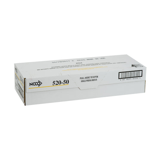 NCCO National Checking 3.5 Inch X 6.75 Inch 1 Part Green 19 Line Guest Check, 1 x 2500 each Case - DOT product image 2