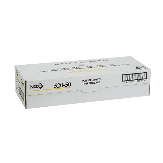 NCCO National Checking 3.5 Inch X 6.75 Inch 1 Part Green 19 Line Guest Check, 1 x 2500 each Case - DOT product image 3