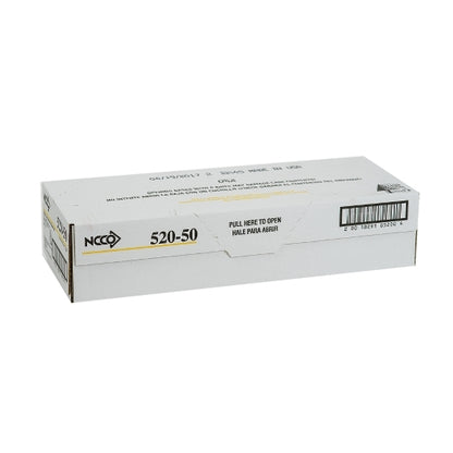 NCCO National Checking 3.5 Inch X 6.75 Inch 1 Part Green 19 Line Guest Check, 1 x 2500 each Case - DOT product image 3