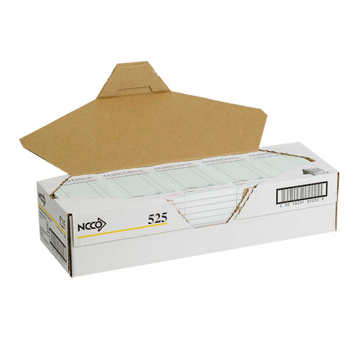 National Checking Company 1 Part 18 Line Green Guest Check, 50 x 50 SH Case - DOT product image 4