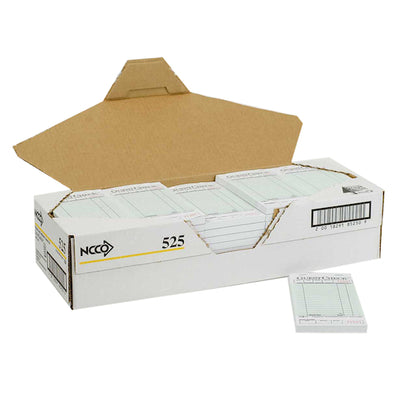 National Checking Company 1 Part 18 Line Green Guest Check, 50 x 50 SH Case - DOT product image 7