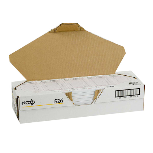 NCCO National Checking 3.5 Inch X 6.75 Inch 1 Part Pink 18 Line Guest Check, 1 x 2500 each Case - DOT product image 5