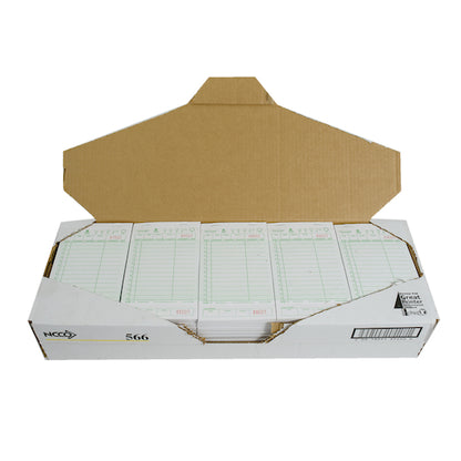NCCO National Checking 4.25 Inch X 7.25 Inch 1 Part Green 14 Line Guest Check, 1 x 2500 each Case - DOT product image 5
