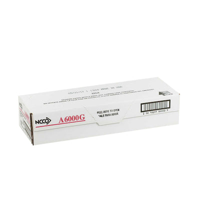 NCCO National Checking 3.5 Inch X 6.75 Inch 2 Part Carbon Green 17 Line Guest Check, 1 x 2500 each Case - DOT product image 2