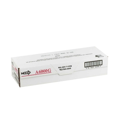 NCCO National Checking 3.5 Inch X 6.75 Inch 2 Part Carbon Green 17 Line Guest Check, 1 x 2500 each Case - DOT product image 3