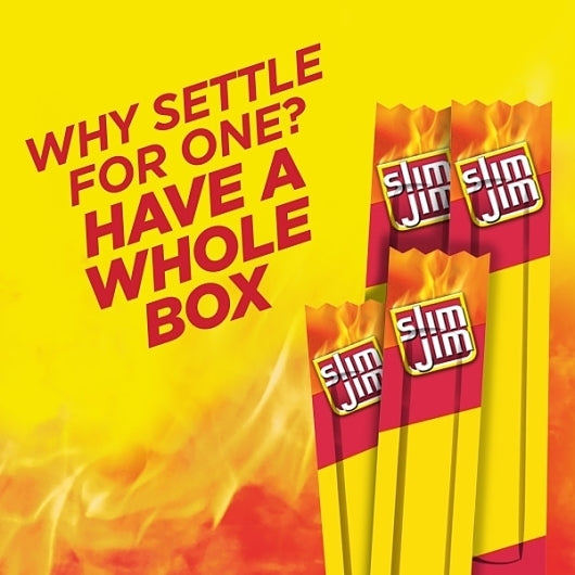 Slim Jim Original Flavor Snack Sticks Gravity Feed, 2 x 120 x 0.28 oz Case - DOT product image 8